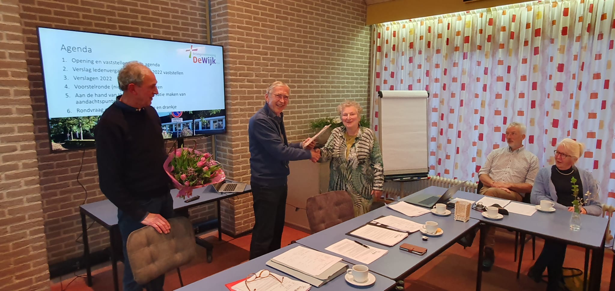 Algemene ledenvergadering belangenvereniging goed bezocht